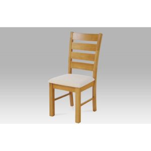 AutronicXML WDC-181 OAK2 - Jídelní židle, barva dub / potah béžový