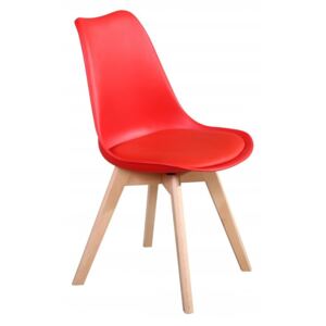 Jídelní židle PP-26 červená - FALCO