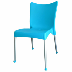 MEGA PLAST MP464 VITA (AL nohy) židle, 82,5x48x55 tyrkysová