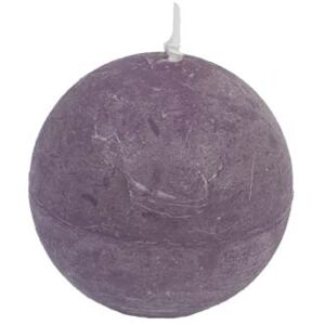 Svíčka koule fialová, pr. 8 cm, S0013-11