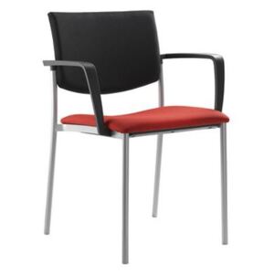LD SEATING Konferenční židle SEANCE 090-N4 BR-N1, kostra chrom