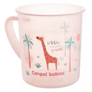 Canpol Babies Hrneček Canpol Babies - průhledný/růžový - Žirafka