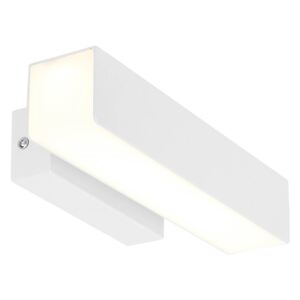 Moderní nástěnné LED osvětlení MAGENTA, 10W, denní bílá, hranaté, bílé