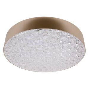 LED stropní osvětlení SARNO, 24W, teplá bílá-studená bílá, 38,5cm, kulaté, zlaté