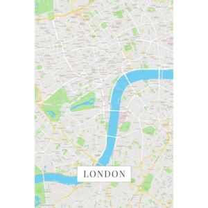 Mapa London color