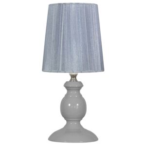 Klasická stolní lampa IMPERIA, 1xE14, 40W, šedá