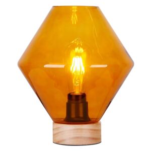 Stolní skandinávská lampa SARZANA, 1xE27, 60W, oranžová