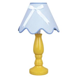 Dětská stolní lampička VENTIMIGLIA, 1xE14, 40W, modrožlutá