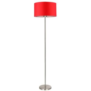 Moderní stojací lampa VASTO, 1xE27, 60W, červená
