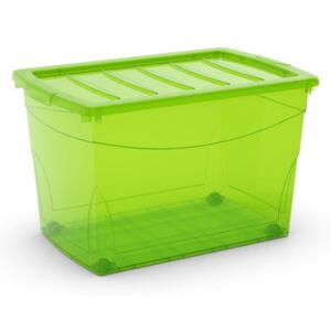Omnibox XL zelený, s kolečky velikost 60 litrů