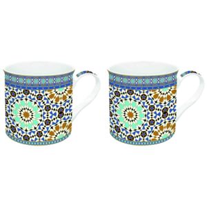 Porcelánové hrnky Arabian Light Blue