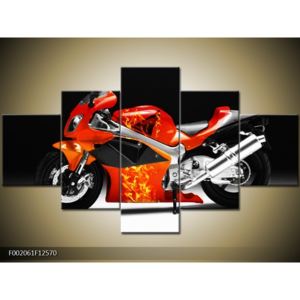 Obraz závodní motorky (F002061F12570)