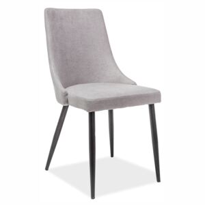 Jídelní židle - NOBEL, různé barvy na výběr Čalounění: šedá (tap.70), černé nohy