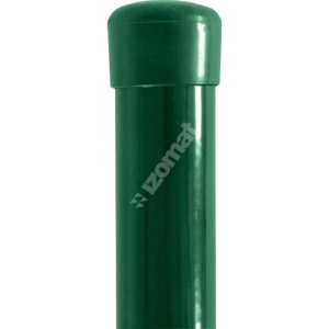 Sloupek kulatý IDEAL Zn + PVC 3750/60/2,0mm, zelený