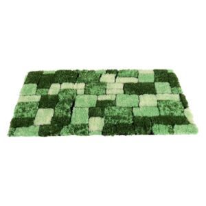 Blancheporte Koupelnová předložka, Mozaika zelená 50x80cm