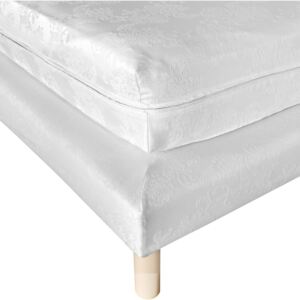 Blancheporte Potah na matraci a sokl postele bílá matrace 140x190cm