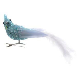 Ptáček na skřipci modrý