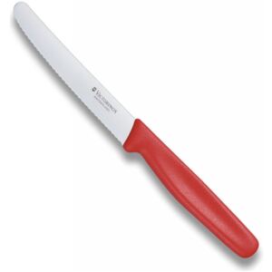 Nůž na rajčata zoubkovaný STANDARD 11 cm červený - Victorinox