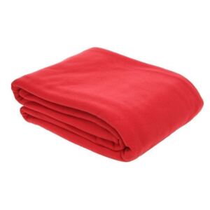 Cdiscount prošívaná deka, 240x260 cm, červená