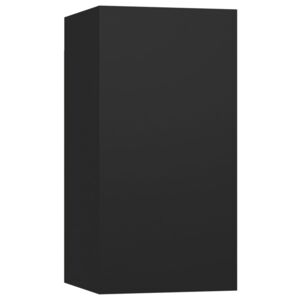 TV stolek Camion - dřevotříska - 30,5x30x60 cm | černý
