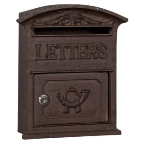 Clayre & Eef Litinová poštovní schránka - 31 cm