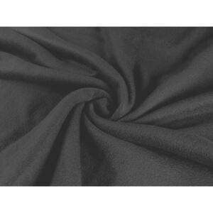 Goldea polar fleece antipilling - metráž š. 150 cm - černý 150 cm