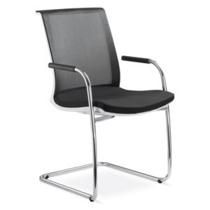 LD SEATING Konferenční židle LYRA NET 213-KZ-N2, kostra šedá