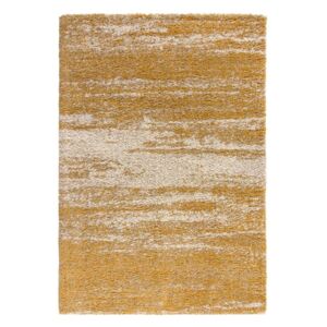 Šedo-žlutý koberec Flair Rugs Reza, 80 x 150 cm