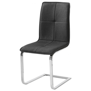 Jídelní židle v šedé barvě F1128
