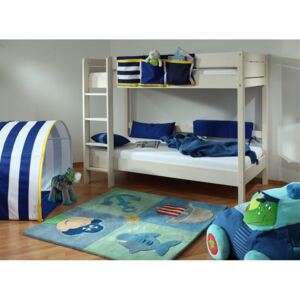 Gazel Dětská patrová postel Keyly bílá 90/200 smrk bílá