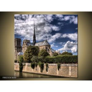 Obraz katedrály Notre-Dame (F002315F3030)