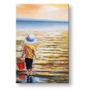 Malovaný obraz na stěnu MORE 1 dílný 60x90 cm CWF1485SDE1 (malované obrazy)