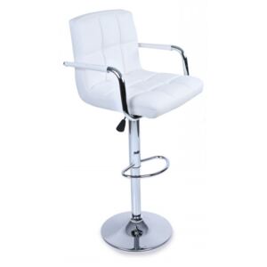 Tresko Barová židle s područkami BH016 White