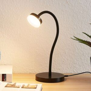 Lindby Dariel LED stolní lampa, černá