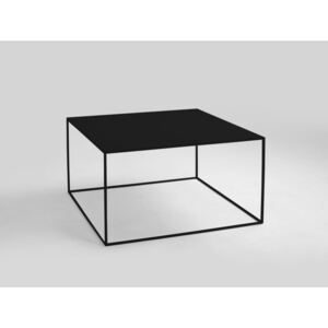 Černý konferenční stolek Custom Form Tensio, 80 x 80 cm