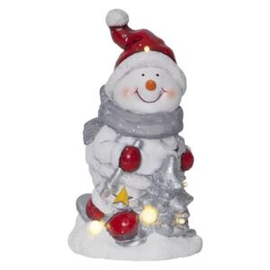 Eglo 411211 - LED Vánoční dekorace FRIENDS 6xLED/0,06W/2xAAA sněhulák EG411211
