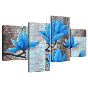 Obraz na plátně Nádherná modrá magnolie 120x70cm 3437A_4AA