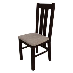 Židle JK32, 027-drevo ořech, 027-potah Lawa 02 MIRJAN