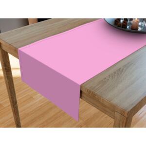 Goldea bavlněný běhoun na stůl - růžový 20x140 cm