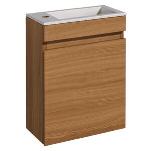 Koupelnová skříňka s umyvadlem Naturel Verona 40x53,2x22 cm světlé dřevo VERONA40SD