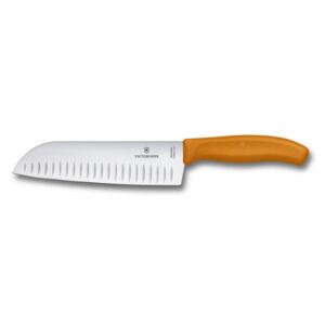 VICTORINOX Swiss Classic nůž Santoku 17cm oranžový