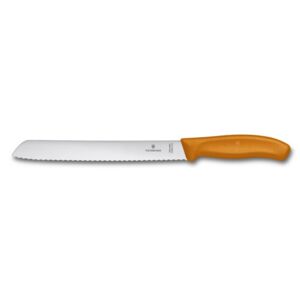 VICTORINOX Nůž na chleba Swiss Classic 21cm oranžový