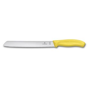 VICTORINOX Nůž na chleba Swiss Classic 21cm žlutý