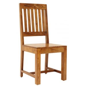 Židle Tara z indického masivu palisandr Světle medová