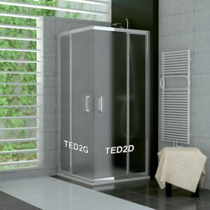 Sanswiss TED2 900 sprchový kout čtvercový rám aluchrom, sklo durlux