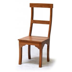 Jídelní židle z teakového dřeva, 45x54x107cm