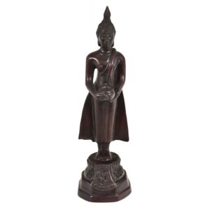 Narozeninový Buddha, středa, hnědý, pryskyřice, 25cm