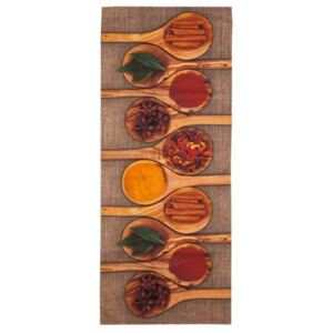 Vysoce odolný kuchyňský běhoun Floorita Spices, 60 x 220 cm