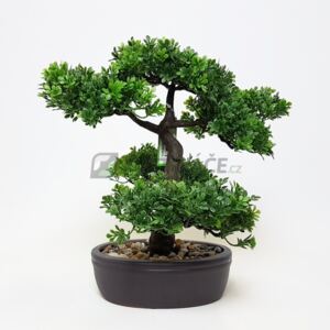 Umělá bonsaj Ficus 32cm - Do interiéru
