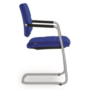 LD SEATING Konferenční židle LASER 683-KZ-N2, kostra efekt hliník